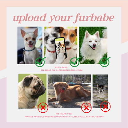 NEW! Vegan Leather Pet Portrait Card Case